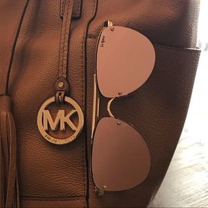 Le Specs PRINCE Sunglasses Pink/Gold